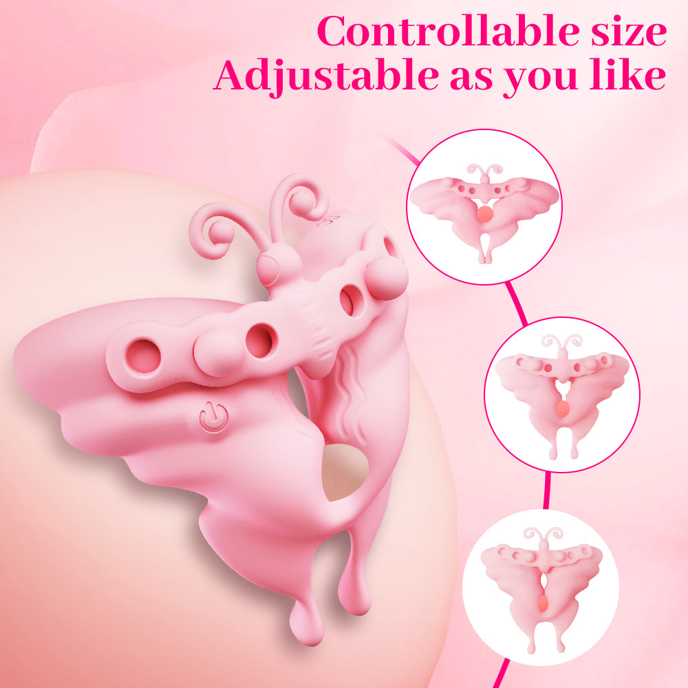 ViveVibe ButterflyKiss Nipple Clamp Vibrator
