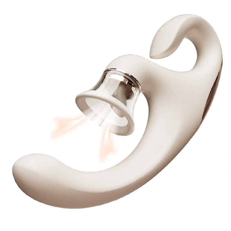 ViveVibe LoveSong Licking Dual Rabbit Vibrator for G-Spot and Clitoral Stimulation